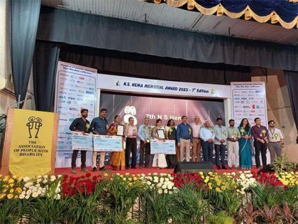 Saadhya Trust for Social Development Wins 7th NS Hema Memorial Award for 'Outstanding NGO' in the Disability Sector | Saadhya Trust for Social Development Wins 7th NS Hema Memorial Award for 'Outstanding NGO' in the Disability Sector Saadhya Trust for Social Development Wins 7th NS Hema Memorial Award for 'Outstanding NGO' in the Disability Sector | Saadhya Trust for Social Development Wins 7th NS Hema Memorial Award for 'Outstanding NGO' in the Disability Sector