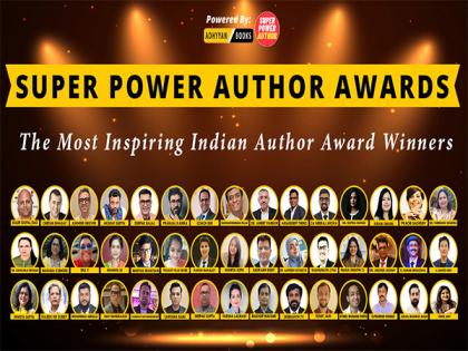 Adhyyan Books and Super Power Author Shine a Spotlight on India's Literary Stars at Super Power Author Awards 2023 | Adhyyan Books and Super Power Author Shine a Spotlight on India's Literary Stars at Super Power Author Awards 2023 Adhyyan Books and Super Power Author Shine a Spotlight on India's Literary Stars at Super Power Author Awards 2023 | Adhyyan Books and Super Power Author Shine a Spotlight on India's Literary Stars at Super Power Author Awards 2023