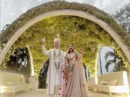 Parineeti Chopra, Raghav Chadha's new pictures from grand wedding celebration go viral | Parineeti Chopra, Raghav Chadha's new pictures from grand wedding celebration go viral