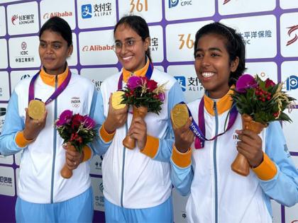 "They are simply unstoppable...": Anurag Thakur lauds women archers for winning gold medal | "They are simply unstoppable...": Anurag Thakur lauds women archers for winning gold medal