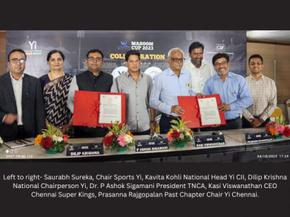 CII - Young Indians (Yi) and Chennai Super Kings (CSK) Join Forces for a Cause | CII - Young Indians (Yi) and Chennai Super Kings (CSK) Join Forces for a Cause CII - Young Indians (Yi) and Chennai Super Kings (CSK) Join Forces for a Cause | CII - Young Indians (Yi) and Chennai Super Kings (CSK) Join Forces for a Cause