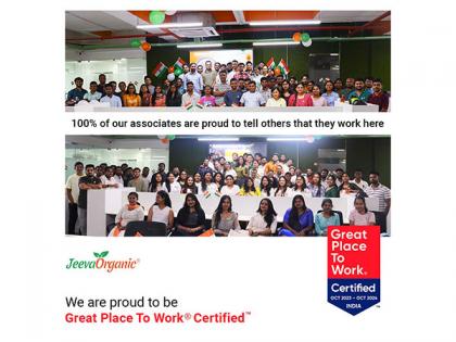 Jeeva Organic is now "Great Place to Work" Certified | Jeeva Organic is now "Great Place to Work" Certified Jeeva Organic is now "Great Place to Work" Certified | Jeeva Organic is now "Great Place to Work" Certified