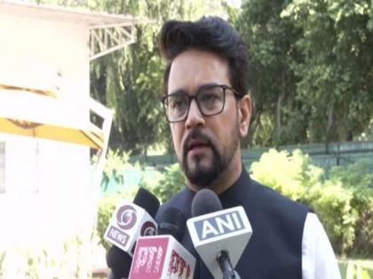 "It's a century": Anurag Thakur congratulates Indian contingent for 100 medals at Asian games | "It's a century": Anurag Thakur congratulates Indian contingent for 100 medals at Asian games "It's a century": Anurag Thakur congratulates Indian contingent for 100 medals at Asian games | "It's a century": Anurag Thakur congratulates Indian contingent for 100 medals at Asian games
