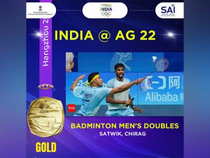 Asian Games: Star pair Satwik-Chirag clinch first-ever gold for India in men's badminton doubles | Asian Games: Star pair Satwik-Chirag clinch first-ever gold for India in men's badminton doubles Asian Games: Star pair Satwik-Chirag clinch first-ever gold for India in men's badminton doubles | Asian Games: Star pair Satwik-Chirag clinch first-ever gold for India in men's badminton doubles