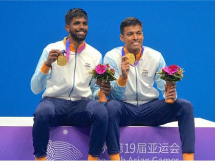 "He won this gold for his country": Chirag Shetty's father Chandrashekhar on his son's victory at Asian Games | "He won this gold for his country": Chirag Shetty's father Chandrashekhar on his son's victory at Asian Games "He won this gold for his country": Chirag Shetty's father Chandrashekhar on his son's victory at Asian Games | "He won this gold for his country": Chirag Shetty's father Chandrashekhar on his son's victory at Asian Games
