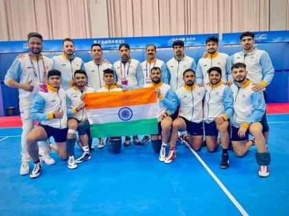 "Their relentless determination and impeccable teamwork...": PM Modi lauds men's kabaddi team for winning gold medal in Asian Games | "Their relentless determination and impeccable teamwork...": PM Modi lauds men's kabaddi team for winning gold medal in Asian Games "Their relentless determination and impeccable teamwork...": PM Modi lauds men's kabaddi team for winning gold medal in Asian Games | "Their relentless determination and impeccable teamwork...": PM Modi lauds men's kabaddi team for winning gold medal in Asian Games