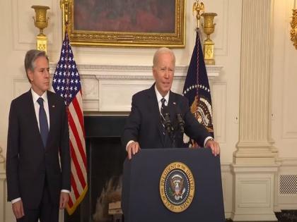 US stands with Israel in face of terrorist assaults by Hamas: Joe Biden | US stands with Israel in face of terrorist assaults by Hamas: Joe Biden US stands with Israel in face of terrorist assaults by Hamas: Joe Biden | US stands with Israel in face of terrorist assaults by Hamas: Joe Biden