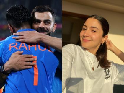 Anushka Sharma is all hearts as Kohli-Rahul's knocks help India to win against Australia | Anushka Sharma is all hearts as Kohli-Rahul's knocks help India to win against Australia Anushka Sharma is all hearts as Kohli-Rahul's knocks help India to win against Australia | Anushka Sharma is all hearts as Kohli-Rahul's knocks help India to win against Australia