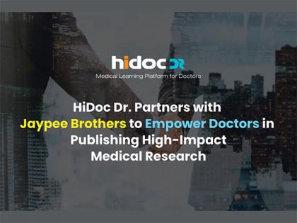 HiDoc Dr. Partners with Jaypee Brothers to Empower Doctors in Publishing High-Impact Medical Research | HiDoc Dr. Partners with Jaypee Brothers to Empower Doctors in Publishing High-Impact Medical Research HiDoc Dr. Partners with Jaypee Brothers to Empower Doctors in Publishing High-Impact Medical Research | HiDoc Dr. Partners with Jaypee Brothers to Empower Doctors in Publishing High-Impact Medical Research