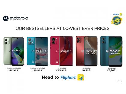 motorola edge 40 and moto g54 5G Available for Lowest Ever Prices at the Flipkart Big Billion Days Sale, Along with Other moto Bestsellers | motorola edge 40 and moto g54 5G Available for Lowest Ever Prices at the Flipkart Big Billion Days Sale, Along with Other moto Bestsellers motorola edge 40 and moto g54 5G Available for Lowest Ever Prices at the Flipkart Big Billion Days Sale, Along with Other moto Bestsellers | motorola edge 40 and moto g54 5G Available for Lowest Ever Prices at the Flipkart Big Billion Days Sale, Along with Other moto Bestsellers