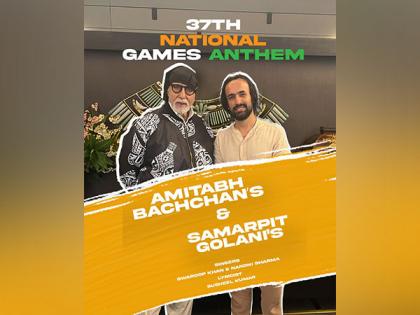 Samarpit Golani, Amitabh Bachchan unite to create inspiring anthem for 37th National Games | Samarpit Golani, Amitabh Bachchan unite to create inspiring anthem for 37th National Games