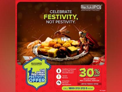 Rentokil PCI's The Great Pest-Free Festivity Offer to Celebrate the Festive Season with Innovation and Discounts | Rentokil PCI's The Great Pest-Free Festivity Offer to Celebrate the Festive Season with Innovation and Discounts Rentokil PCI's The Great Pest-Free Festivity Offer to Celebrate the Festive Season with Innovation and Discounts | Rentokil PCI's The Great Pest-Free Festivity Offer to Celebrate the Festive Season with Innovation and Discounts