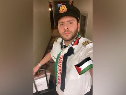 Air Canada grounds first officer pilot for wearing pro palestinian colors in uniform | Air Canada grounds first officer pilot for wearing pro palestinian colors in uniform
