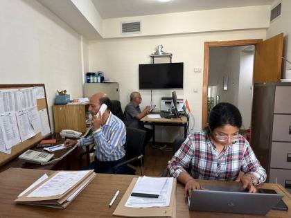 Indian Embassy sets up 24-hour helpline desk amid Israel-Gaza war, asks Indian nationals to stay vigilant | Indian Embassy sets up 24-hour helpline desk amid Israel-Gaza war, asks Indian nationals to stay vigilant