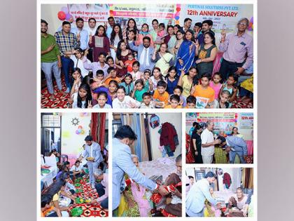 Pertinax Solutions Celebrates 12th Anniversary with a Heart-warming Gesture | Pertinax Solutions Celebrates 12th Anniversary with a Heart-warming Gesture