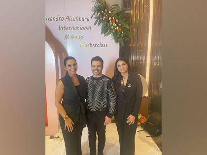 International Makeup Event at Pride Plaza, Brazilian Artist Alessandro Alcantara and Influencer Leena Bhushan Steals the Show | International Makeup Event at Pride Plaza, Brazilian Artist Alessandro Alcantara and Influencer Leena Bhushan Steals the Show