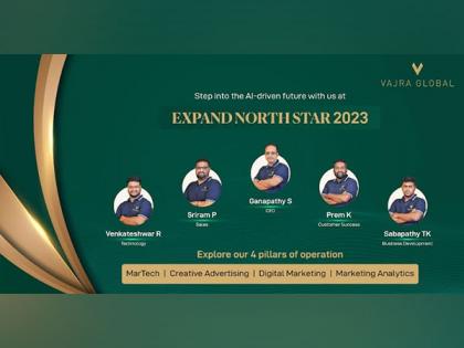 Vajra Global Announces Their Participation in Expand North Star 2023, the Largest Tech Startup Event in Dubai | Vajra Global Announces Their Participation in Expand North Star 2023, the Largest Tech Startup Event in Dubai Vajra Global Announces Their Participation in Expand North Star 2023, the Largest Tech Startup Event in Dubai | Vajra Global Announces Their Participation in Expand North Star 2023, the Largest Tech Startup Event in Dubai