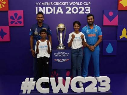 ICC, UNICEF to deliver 'One Day 4 Children' at India-Sri Lanka WC match in Mumbai | ICC, UNICEF to deliver 'One Day 4 Children' at India-Sri Lanka WC match in Mumbai