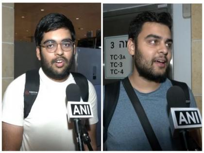 Indian students thank govt for launching 'Operation Ajay' to bring them home amid Israel-Hamas war | Indian students thank govt for launching 'Operation Ajay' to bring them home amid Israel-Hamas war Indian students thank govt for launching 'Operation Ajay' to bring them home amid Israel-Hamas war | Indian students thank govt for launching 'Operation Ajay' to bring them home amid Israel-Hamas war