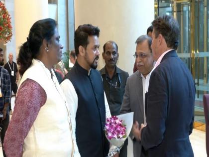Sports Minister Anurag Thakur holds bilateral meetings with international sports federation representatives | Sports Minister Anurag Thakur holds bilateral meetings with international sports federation representatives