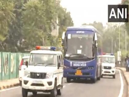 CWC 2023: Team India arrives at Narendra Modi Stadium ahead of India-Pakistan clash | CWC 2023: Team India arrives at Narendra Modi Stadium ahead of India-Pakistan clash