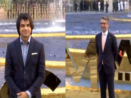 Mumbai: Abhinav Bindra, Neeraj Chopra, PR Sreejesh arrive at NMACC for 141st IOC Session | Mumbai: Abhinav Bindra, Neeraj Chopra, PR Sreejesh arrive at NMACC for 141st IOC Session