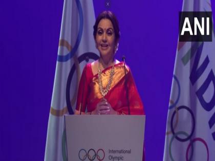 "Honour for us to host this historic IOC Session": IOC member Nita Ambani at opening ceremony | "Honour for us to host this historic IOC Session": IOC member Nita Ambani at opening ceremony