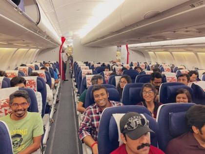 'Operation Ajay': Fourth flight with 274 Indians onboard departs from Israel's Tel Aviv | 'Operation Ajay': Fourth flight with 274 Indians onboard departs from Israel's Tel Aviv 'Operation Ajay': Fourth flight with 274 Indians onboard departs from Israel's Tel Aviv | 'Operation Ajay': Fourth flight with 274 Indians onboard departs from Israel's Tel Aviv