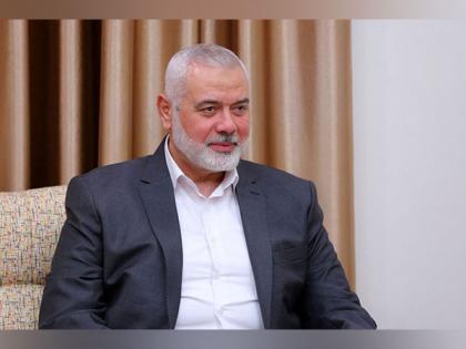 Iranian leader meets Hamas leader, agree on cooperation to "fully achieve goals of Palestinian people" | Iranian leader meets Hamas leader, agree on cooperation to "fully achieve goals of Palestinian people" Iranian leader meets Hamas leader, agree on cooperation to "fully achieve goals of Palestinian people" | Iranian leader meets Hamas leader, agree on cooperation to "fully achieve goals of Palestinian people"