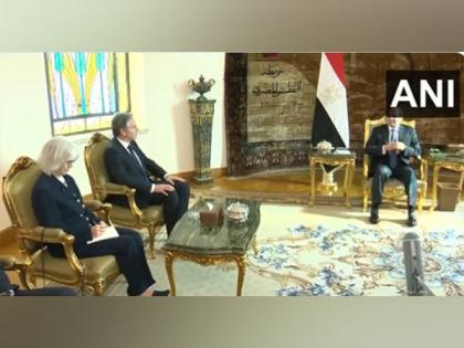 US state secy Antony Blinken meets Egypt President Abdel Fattah El-Sisi in Cairo | US state secy Antony Blinken meets Egypt President Abdel Fattah El-Sisi in Cairo