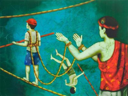 A Symphony of Creativity and Indian Philosophy at Jehangir Art Gallery | A Symphony of Creativity and Indian Philosophy at Jehangir Art Gallery