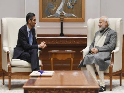 Sundar Pichai thanks PM Modi for 'terrific' meeting on Google's commitment to India | Sundar Pichai thanks PM Modi for 'terrific' meeting on Google's commitment to India Sundar Pichai thanks PM Modi for 'terrific' meeting on Google's commitment to India | Sundar Pichai thanks PM Modi for 'terrific' meeting on Google's commitment to India