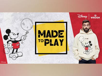 Wrogn Joins Hands with Disney to Launch Made to Play, an Apparel Collection that Evokes Nostalgia through Beloved Disney Characters | Wrogn Joins Hands with Disney to Launch Made to Play, an Apparel Collection that Evokes Nostalgia through Beloved Disney Characters Wrogn Joins Hands with Disney to Launch Made to Play, an Apparel Collection that Evokes Nostalgia through Beloved Disney Characters | Wrogn Joins Hands with Disney to Launch Made to Play, an Apparel Collection that Evokes Nostalgia through Beloved Disney Characters