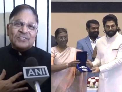 Very fortunate to see my son honoured with Best Actor award: Allu Arvind | Very fortunate to see my son honoured with Best Actor award: Allu Arvind