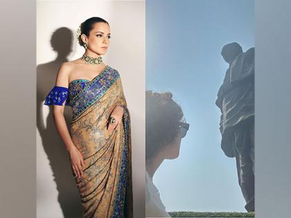 "Deeply enthralling experience": Kangana Ranaut visits Statue of Unity ahead of 'Tejas' release | "Deeply enthralling experience": Kangana Ranaut visits Statue of Unity ahead of 'Tejas' release "Deeply enthralling experience": Kangana Ranaut visits Statue of Unity ahead of 'Tejas' release | "Deeply enthralling experience": Kangana Ranaut visits Statue of Unity ahead of 'Tejas' release