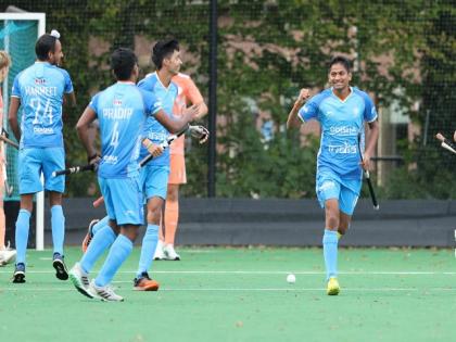 Indian sub-junior men defeat Netherlands U16 4-0, women's team goes down 1-4 | Indian sub-junior men defeat Netherlands U16 4-0, women's team goes down 1-4 Indian sub-junior men defeat Netherlands U16 4-0, women's team goes down 1-4 | Indian sub-junior men defeat Netherlands U16 4-0, women's team goes down 1-4
