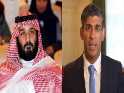 "We will work closely to prevent escalation...": UK PM Rishi Sunak speaks with Saudi Crown Prince on Israel-Palestine row | "We will work closely to prevent escalation...": UK PM Rishi Sunak speaks with Saudi Crown Prince on Israel-Palestine row "We will work closely to prevent escalation...": UK PM Rishi Sunak speaks with Saudi Crown Prince on Israel-Palestine row | "We will work closely to prevent escalation...": UK PM Rishi Sunak speaks with Saudi Crown Prince on Israel-Palestine row