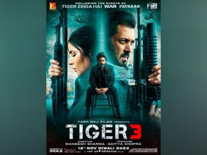 'Tiger 3': Salman Khan, Katrina Kaif treat fans with new intriguing poster | 'Tiger 3': Salman Khan, Katrina Kaif treat fans with new intriguing poster