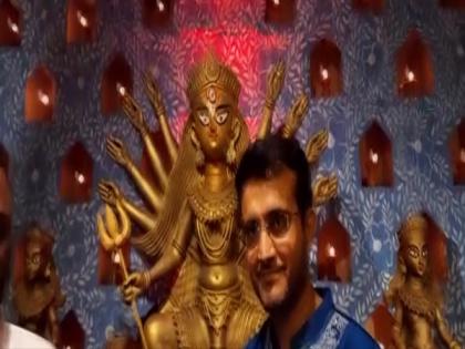 "India is looking very good": Former India skipper Sourav Ganguly while inaugurating Puja Pandal in Howrah | "India is looking very good": Former India skipper Sourav Ganguly while inaugurating Puja Pandal in Howrah