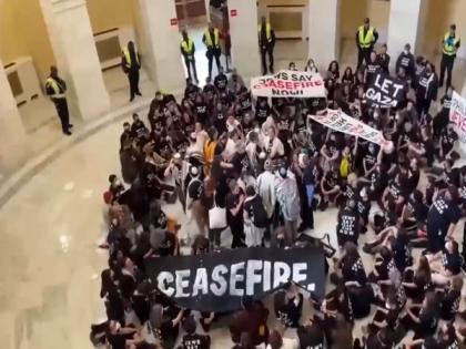 US Capitol police arrests demonstrators gathered urging ceasefire in Gaza | US Capitol police arrests demonstrators gathered urging ceasefire in Gaza US Capitol police arrests demonstrators gathered urging ceasefire in Gaza | US Capitol police arrests demonstrators gathered urging ceasefire in Gaza