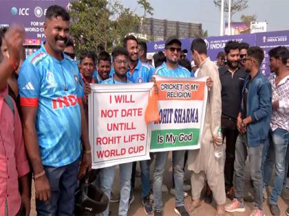 "Rohit Sharma is my God," says fan as excitement mounts ahead of India-Bangladesh clash | "Rohit Sharma is my God," says fan as excitement mounts ahead of India-Bangladesh clash