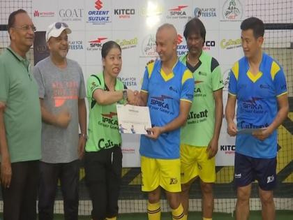 Football friendly match held to raise funds for flood-hit Sikkim | Football friendly match held to raise funds for flood-hit Sikkim Football friendly match held to raise funds for flood-hit Sikkim | Football friendly match held to raise funds for flood-hit Sikkim