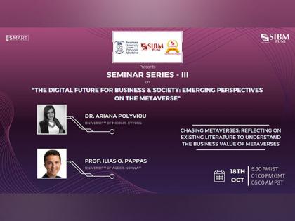 SIBM Pune and Swansea University Host Seminars on 'The Digital Future for Business & Society: Exploring The Metaverse' | SIBM Pune and Swansea University Host Seminars on 'The Digital Future for Business & Society: Exploring The Metaverse'