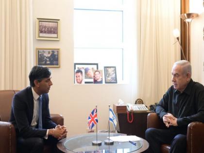 Israeli Prime Minister Benjamin Netanyahu holds private meeting with his British counterpart Rishi Sunak | Israeli Prime Minister Benjamin Netanyahu holds private meeting with his British counterpart Rishi Sunak Israeli Prime Minister Benjamin Netanyahu holds private meeting with his British counterpart Rishi Sunak | Israeli Prime Minister Benjamin Netanyahu holds private meeting with his British counterpart Rishi Sunak