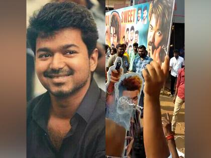 Vijay's fans celebrate release of his film 'Leo' in full swing | Vijay's fans celebrate release of his film 'Leo' in full swing Vijay's fans celebrate release of his film 'Leo' in full swing | Vijay's fans celebrate release of his film 'Leo' in full swing