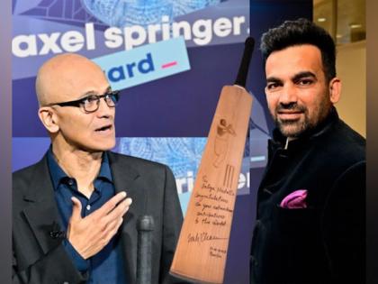 Legendary Bowler Zaheer Khan Surprises Audience at Prestigious Axel Springer Awards | Legendary Bowler Zaheer Khan Surprises Audience at Prestigious Axel Springer Awards Legendary Bowler Zaheer Khan Surprises Audience at Prestigious Axel Springer Awards | Legendary Bowler Zaheer Khan Surprises Audience at Prestigious Axel Springer Awards