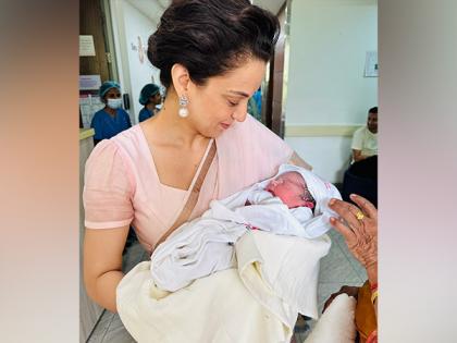 Kangana Ranaut turns 'bua', shares pictures of newborn nephew | Kangana Ranaut turns 'bua', shares pictures of newborn nephew