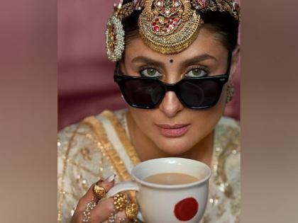 Kareena Kapoor turns into cool bride as she sips tea, sports sunglasses in ivory lehenga | Kareena Kapoor turns into cool bride as she sips tea, sports sunglasses in ivory lehenga Kareena Kapoor turns into cool bride as she sips tea, sports sunglasses in ivory lehenga | Kareena Kapoor turns into cool bride as she sips tea, sports sunglasses in ivory lehenga