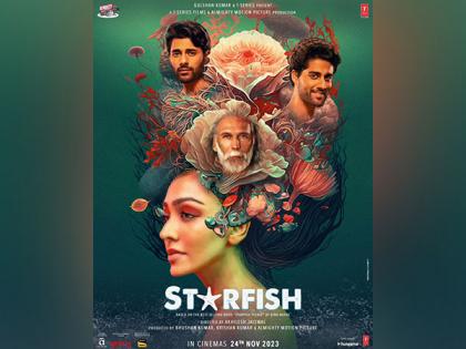 Khushalii Kumar, Milind Soman starrer 'Starfish' poster out | Khushalii Kumar, Milind Soman starrer 'Starfish' poster out