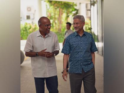 Jaishankar discusses strengthening bilateral ties with Singapore Minister Shanmugam | Jaishankar discusses strengthening bilateral ties with Singapore Minister Shanmugam Jaishankar discusses strengthening bilateral ties with Singapore Minister Shanmugam | Jaishankar discusses strengthening bilateral ties with Singapore Minister Shanmugam
